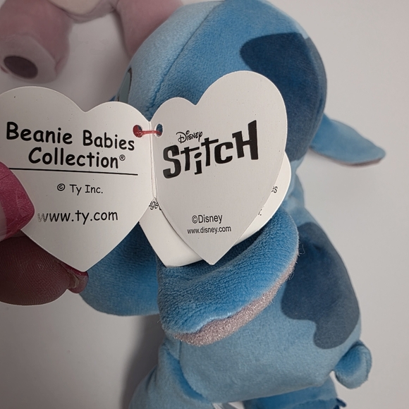 Stitch and Angel Ty Plush - - Picture 3 of 4